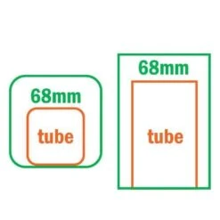 Dietes Tiny Dancer- Wild Iris - 68mm BIGGER Size -GARDEN Shop 42mm tube v 68mm 9 2 1