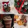 Pine Cones - Pack Of 4 -GARDEN Shop pine cone baskets
