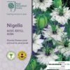 Nigella Miss Jekyll White - Love In A Mist - Seed 9 Nigella Miss Jekyll White - Love In A Mist - Seed -GARDEN Shop rhs nigella white